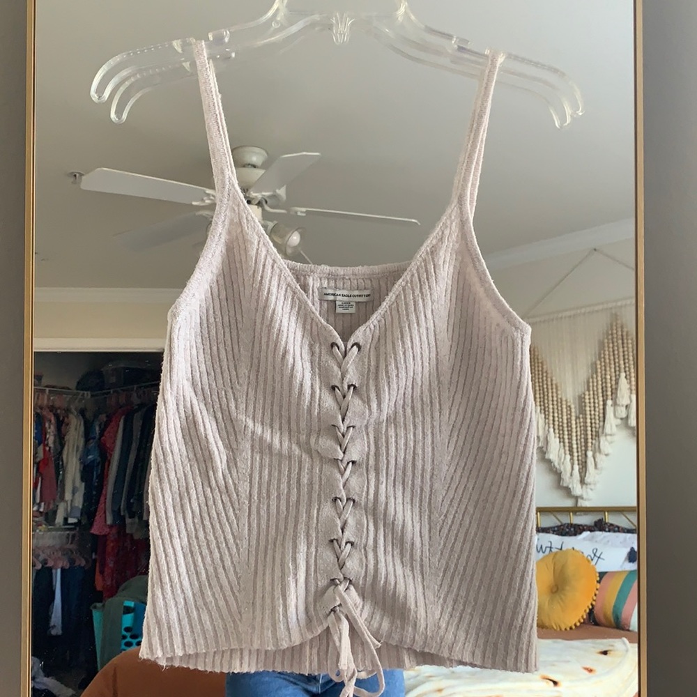 Lace up Tank